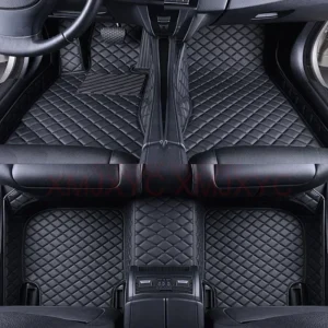 Custom 3D Car Floor Mats for Ford Explorer 5 Seat 2016-2020 Focus 2018-2023 2012-2017 Interior Accessories Artificial Leather 1