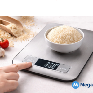 High-Precision Digital Kitchen Scale with LED Screen – 5kg Capacity Stainless Steel Electronic Weight Scale for Baking, Food & Jewelry