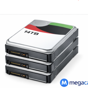 The 14TB SATA Hard Disk is a high-capacity storage solution designed for businesses and professionals