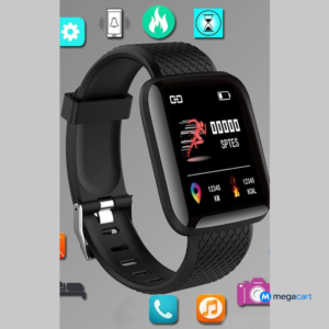 Smart Fitness Watch with Message Alerts, Activity Tracking & Multi-Device Compatibility